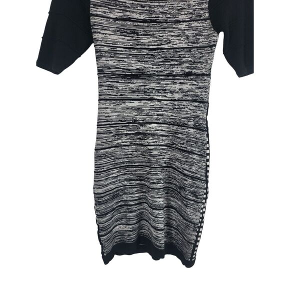 Akira Chicago Red Label Mini Dress M Womens V Neck Color Block Half Sleeve - Picture 11 of 11